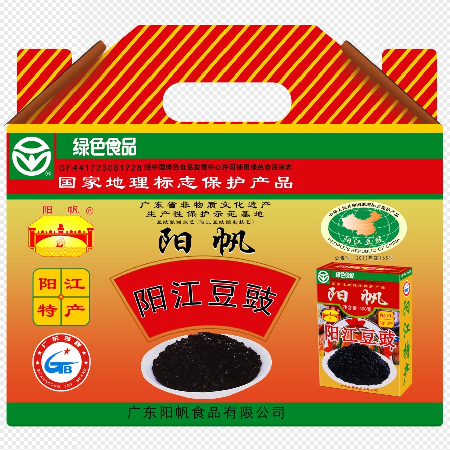 阳帆阳江豆豉1600克（豆豉礼合）