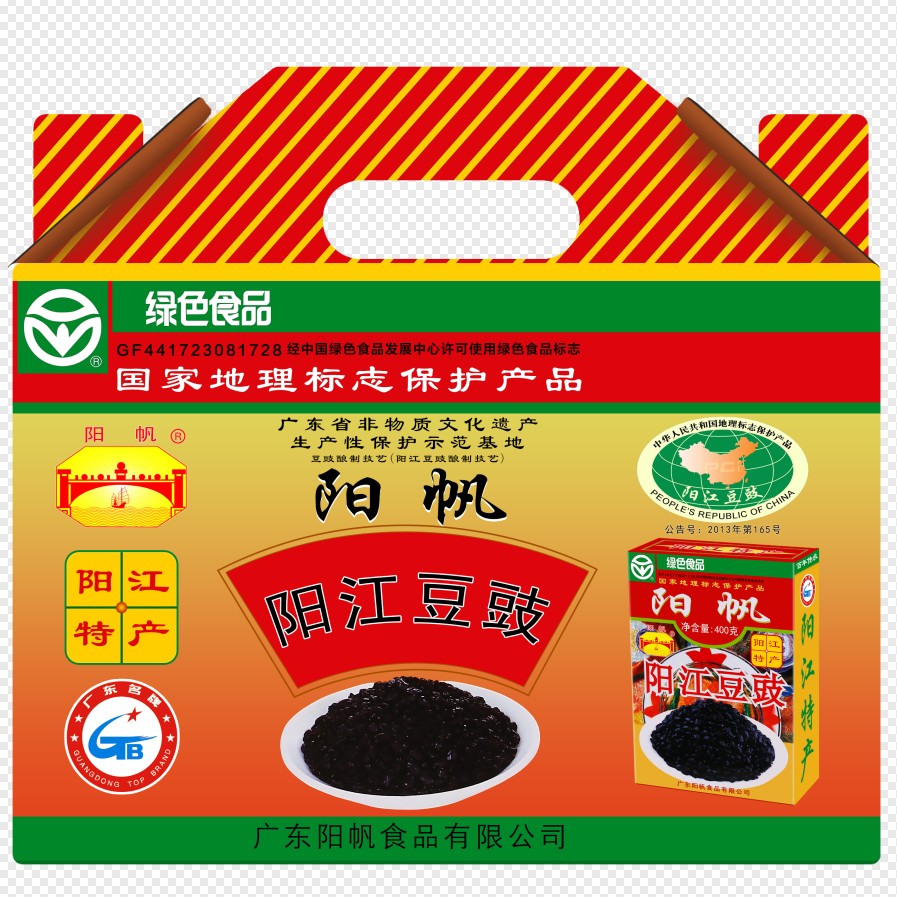 阳帆阳江豆豉1585克（阳帆礼合）